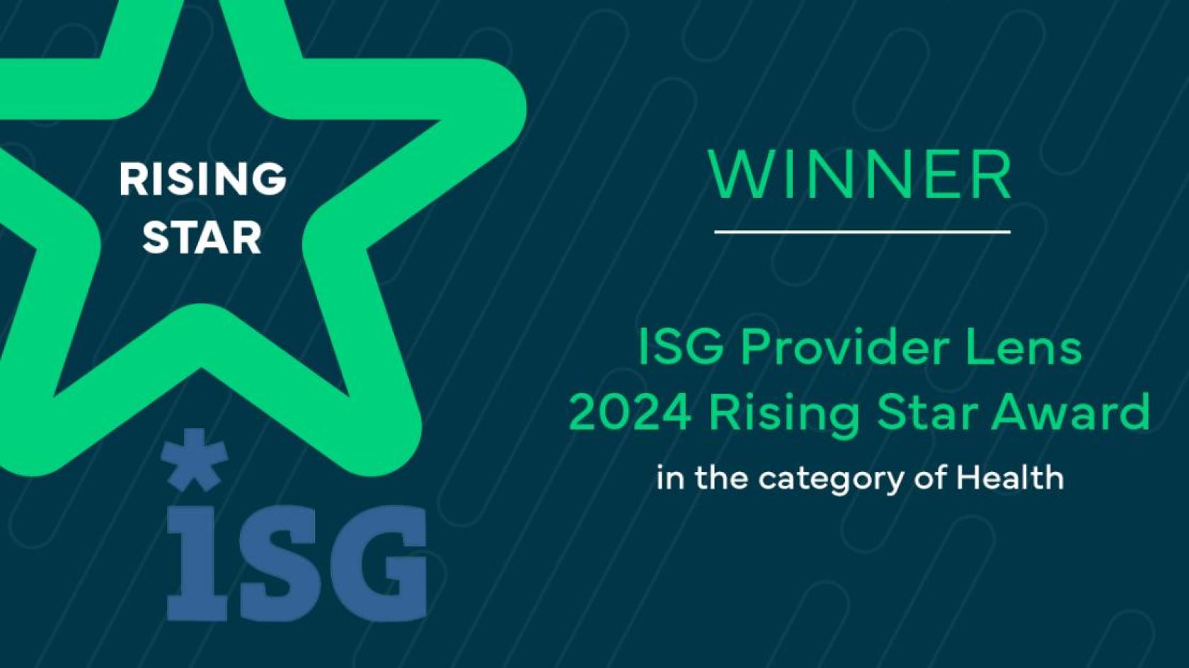 2024 Rising Star by ISG Provider Lens
