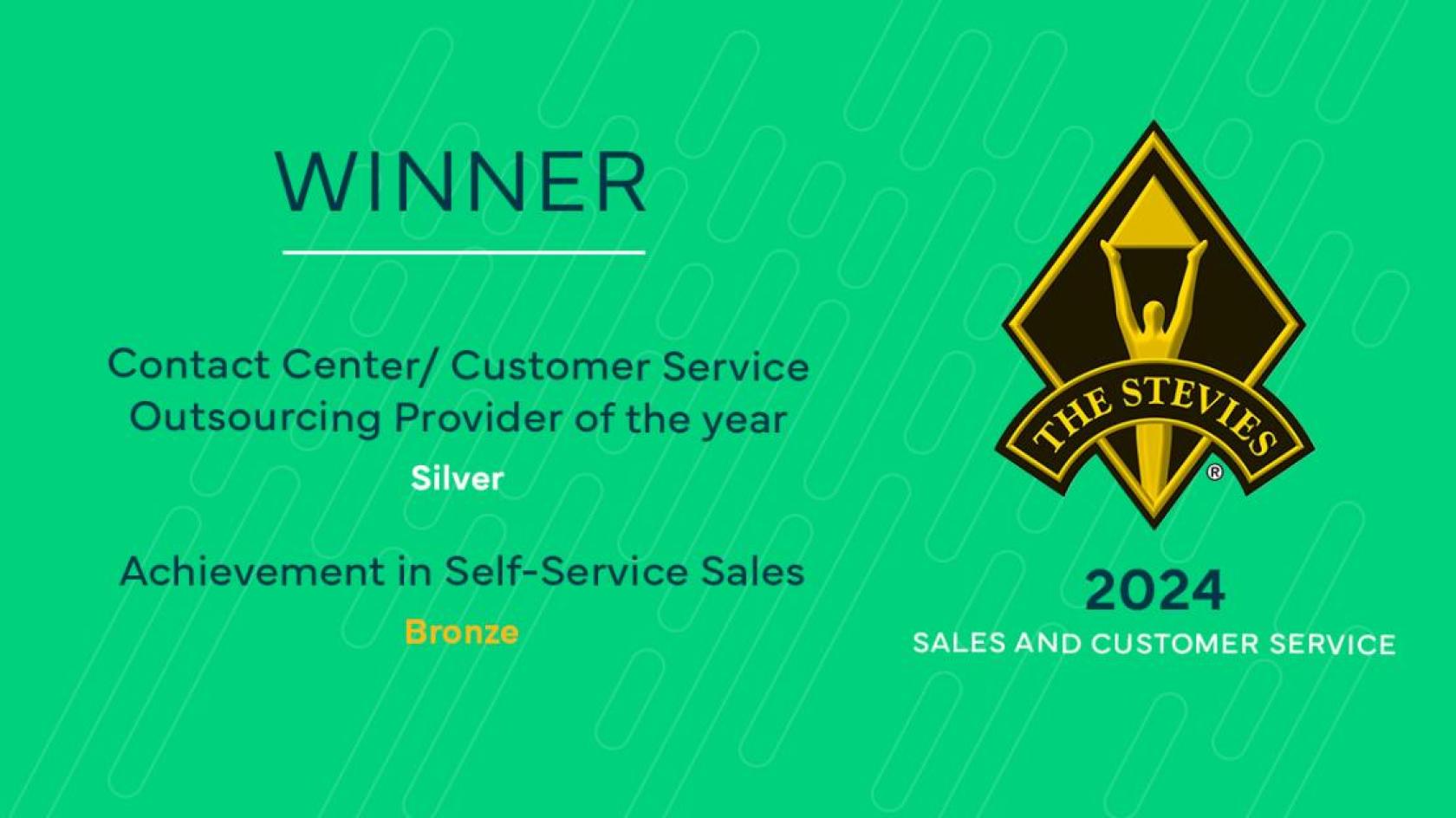 Stevie Awards 2024 for Sales and Customer Service