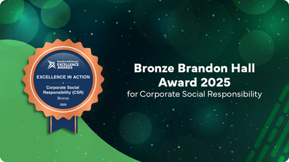 Bronze Brandon Hall Excellence Award