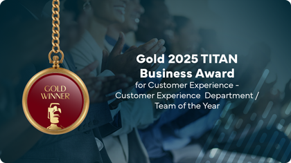 Gold Honors in 2025 Tital Business Awards